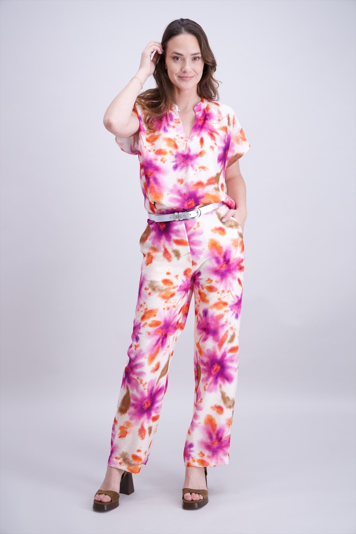 9 LILAS CORAIL ECRU
