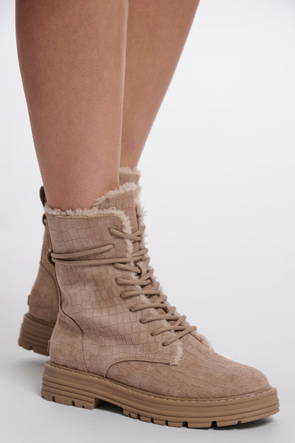 BEIGE CROCO